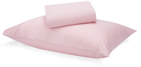 180-Thread-Count-Sheet-Set-Single-Bed-Pink on sale