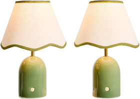 2-Pack-Olympia-Touch-Lamps-Green on sale