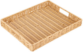 Rattan-Look-Rectangle-Decor-Tray on sale