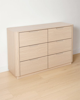 Miles-6-Drawer-Chest-Light-Oak on sale