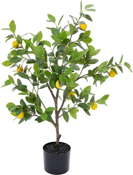 Artificial-Lemon-Tree-in-Pot on sale