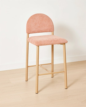 Poppy-Arch-Bar-Stool-Pink on sale