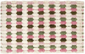 Popcorn-Bath-Mat-Green-and-Pink on sale
