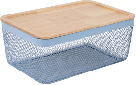 Large-Basket-with-Wooden-Lid-Blue on sale