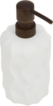 White-Textured-Soap-Dispenser on sale