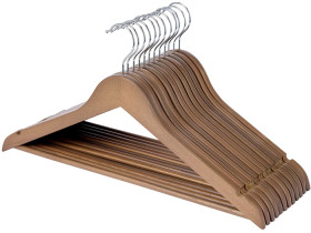 12-Pack-Walnut-Hanger on sale
