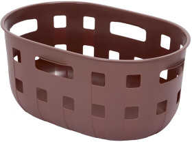 50L-Trellis-Laundry-Basket-Chocolate on sale