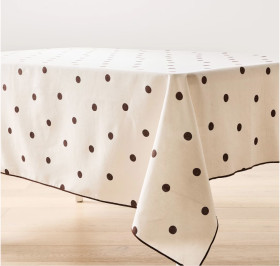 Polka-Dot-Tablecloth on sale