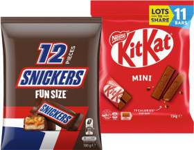Nestl-KitKat-Snickers-or-Milkybar-Fun-Size-11-Pack-Selected-Varieties on sale