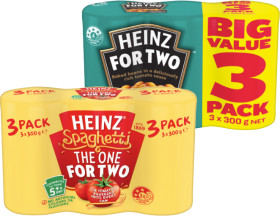 Heinz+Beanz+or+Spaghetti+3x300g+Selected+Varieties