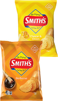 Smiths-Crinkle-Cut-Chips-150170g-Selected-Varieties on sale