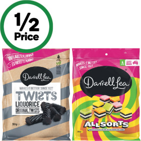 Darrell-Lea-Liquorice-Twists-Batch-37-or-All-Sorts-220-280g on sale