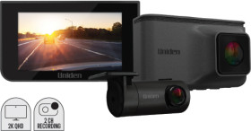 Uniden-2K-Smart-Dash-Cam-with-Full-HD-Rear-View-Cam on sale