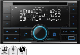 Kenwood-Double-Din-200W-CD-Dual-Bluetooth-Receiver on sale