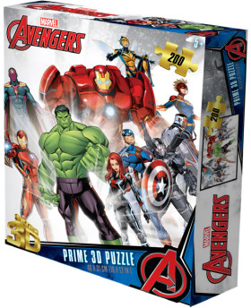 Marvel-Avengers-3D-Jigsaw-Puzzle-200-pieces on sale