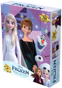 Disney-Frozen-Elsa-and-Anna-3D-Jigsaw-Puzzle-200-pieces on sale