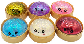 Squishy+Dumplingt+Glitter+Assorted
