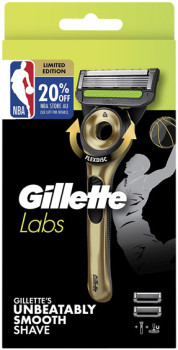 Gillette+Labs+NBA+Edition+Razor+Kit+with+2+Razor+Blades+1+Each