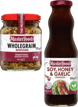 MasterFoods-Marinade-375g-Mustard-170175g-or-Horseradish-Cream-175g-Selected-Varieties on sale