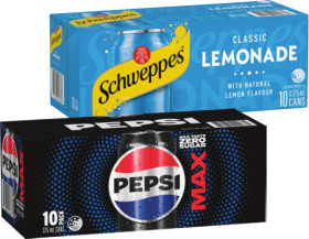 Pepsi%2C+Solo+or+Schweppes+Infused+Natural+Mineral+Water+10x375mL+Selected+Varieties