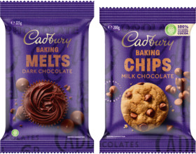 Cadbury+Baking+Chocolate+Chips+200g%2C+Melts+225g+or+Block+180g+Selected+Varieties