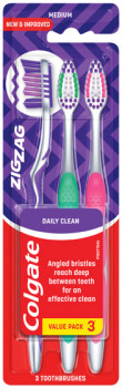 Colgate+Zig+Zag+Toothbrush+3+Pack+Selected+Varieties