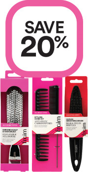 Save-20-on-Fraim-Comb-Hairbrush-Ranges on sale