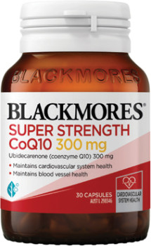 Blackmores+Super+Strength+CoQ10+300mg+30+Capsules