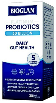 Bioglan+Platinum+Probiotics+30+Billion+Daily+Gut+Health+30+Capsules