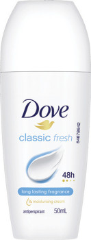 Dove-Women-Antiperspirant-Deodorant-48h-Roll-On-Classic-Fresh-50mL on sale