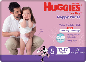 Huggies+Nappy+Pants+Walker+26+Pack+-+Girls
