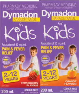 Dymadon-For-Kids-2-12-Years-Strawberry-or-Orange-Flavour-200mL on sale