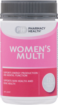 Pharmacy-Health-Womens-Multi-120-Tablets on sale