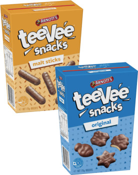 Arnotts-TeeVee-Snacks-175g on sale