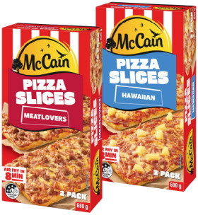 McCain-Pizza-Slices-600g-Selected-Varieties on sale