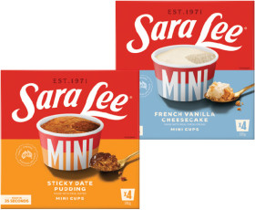 Sara-Lee-Mini-Cups-4-Pack-Selected-Varieties on sale