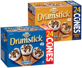 Peters-Drumstick-24-Pack-Selected-Varieties on sale