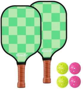 Everfit-Fibreglass-Paddle-Pickleball-Set-with-Balls on sale