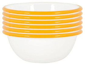 Argon-Tableware-16cm-Coloured-Enamel-Bowls-Set-of-6 on sale
