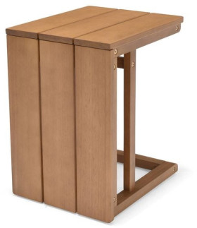 Mimosa-Santo-C-Shape-Timber-Side-Table on sale