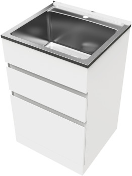 Everhard-Nugleam-45L-Drawer-System-Laundry-Unit-in-White on sale