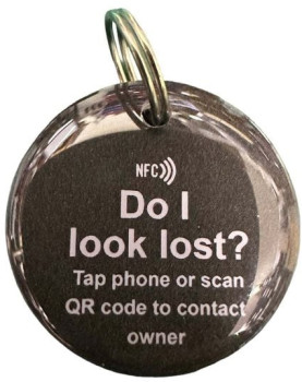 Tech-Junction-Mini-NFC-Pet-Tag-with-Smart-Passive-Tracking on sale