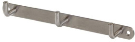 Pinnacle-Hardware-20kg-Wall-Mounted-Triple-Hook-in-Satin-Chrome-Plated on sale
