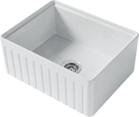 Kaboodle-600mm-Fireclay-Farmhouse-Sink on sale