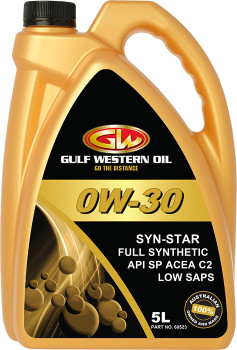 Gulf-Western-Oil-Syn-Star-0W-30-5L on sale