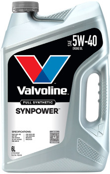 Valvoline-Synpower-5W40-6L on sale