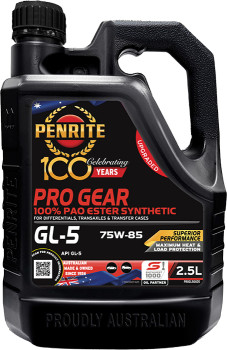 Penrite-Pro-Gear-GL5-75W-85-25Lt on sale