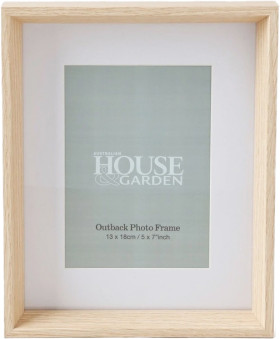 Australian-House-Garden-Outback-Mdf-Wood-Photo-Frame-13x18cm on sale