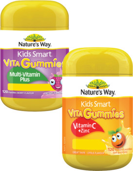 Natures-Way-Kids-Smart-Vita-Gummies-Multi-Vitamin-Plus-or-Vitamin-C-Zinc-120-Pack on sale