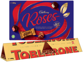 Toblerone-Chocolate-340g-or-Cadbury-Roses-Chocolate-Box-380g on sale